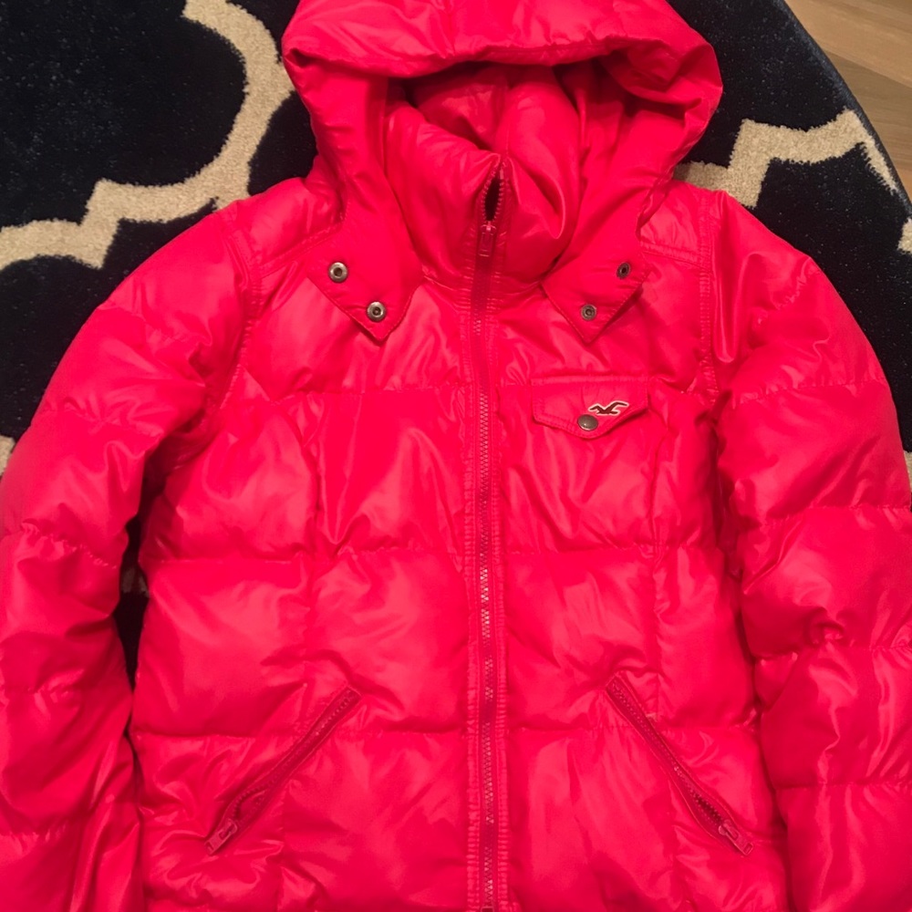 Like new fluffy rain jacket